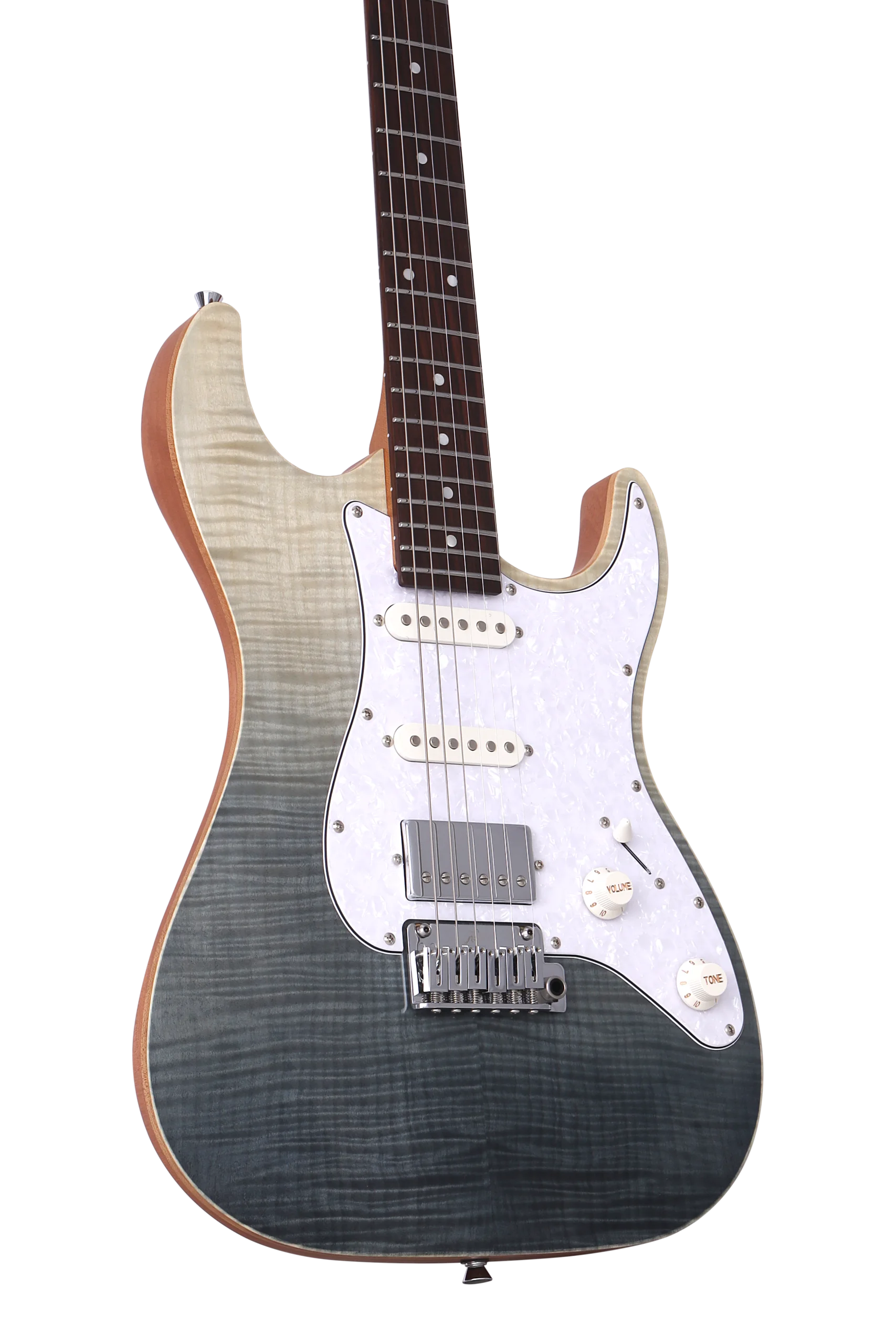 KS-Deluxe F SSH Transparent Black  Sunburst